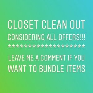 I will accept your offers because its all got to go!